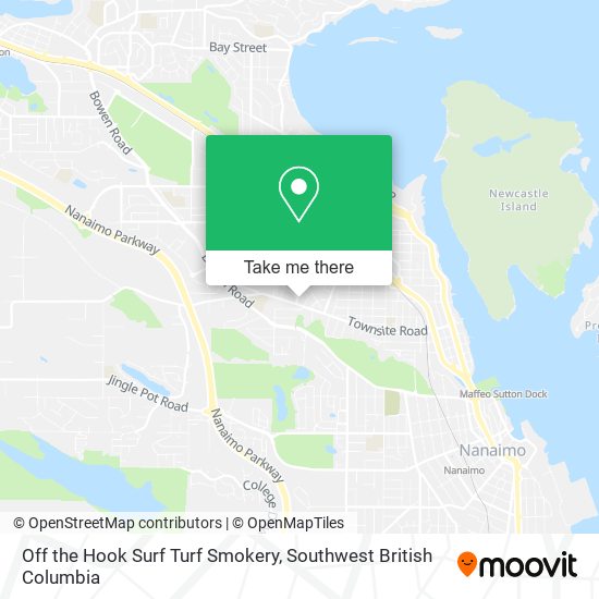 Off the Hook Surf Turf Smokery map