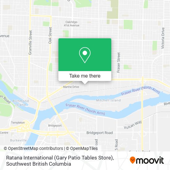 Ratana International (Gary Patio Tables Store) map