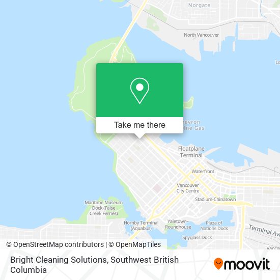 Bright Cleaning Solutions map