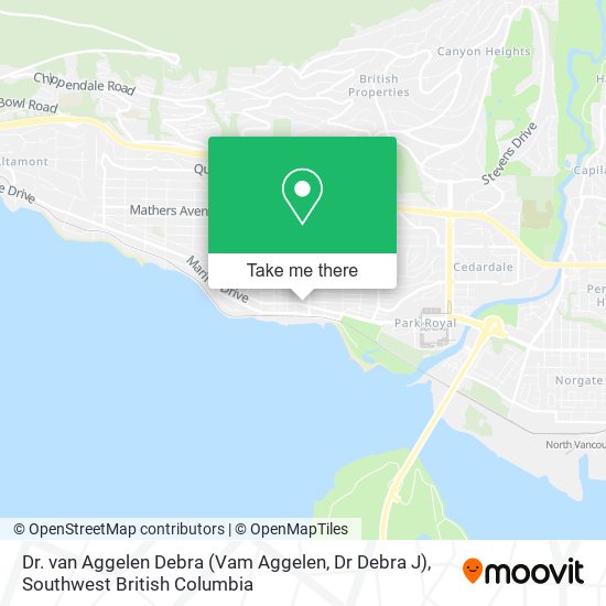 Dr. van Aggelen Debra (Vam Aggelen, Dr Debra J) map