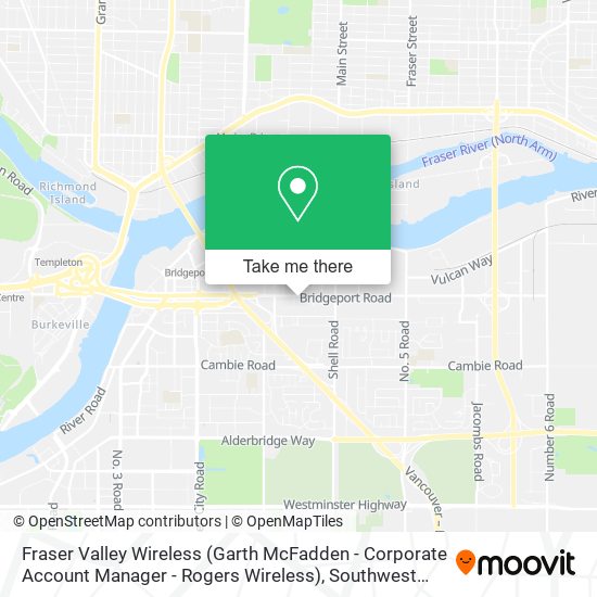 Fraser Valley Wireless (Garth McFadden - Corporate Account Manager - Rogers Wireless) map