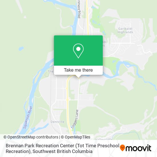 Brennan Park Recreation Center (Tot Time Preschool Recreation) map