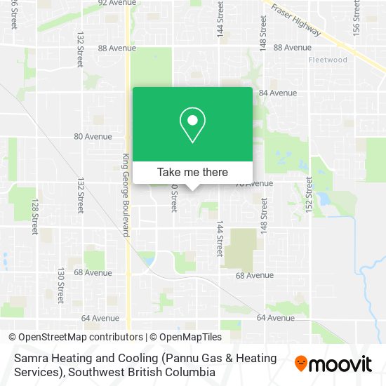 Samra Heating and Cooling (Pannu Gas & Heating Services) map