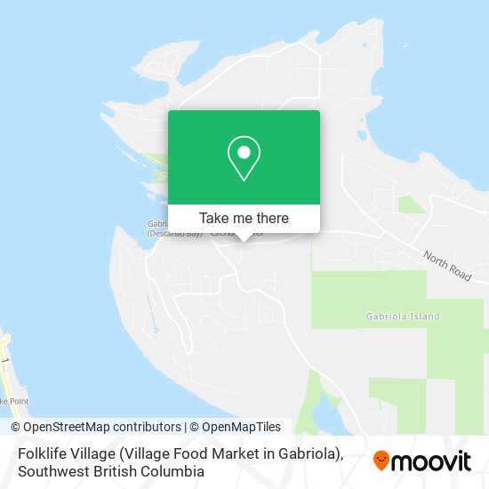 Folklife Village (Village Food Market in Gabriola) plan