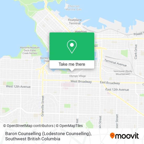 Baron Counselling (Lodestone Counselling) map