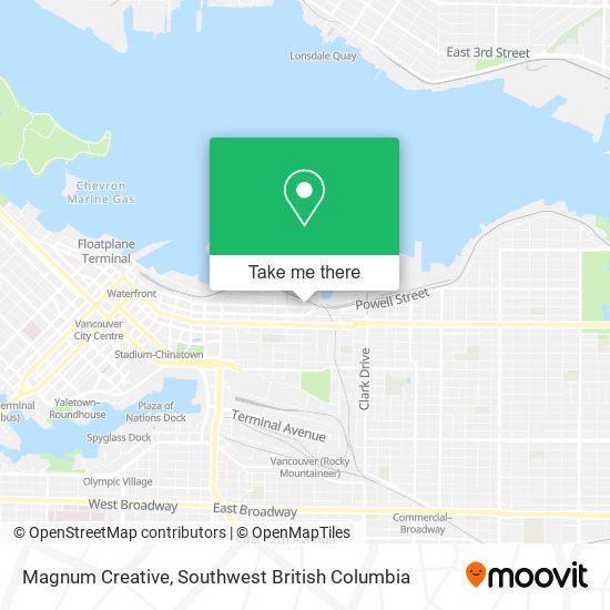 Magnum Creative map