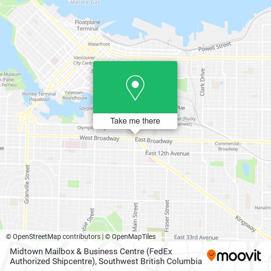 Midtown Mailbox & Business Centre (FedEx Authorized Shipcentre) map