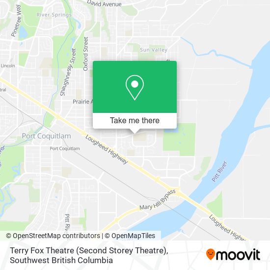 Terry Fox Theatre (Second Storey Theatre) plan