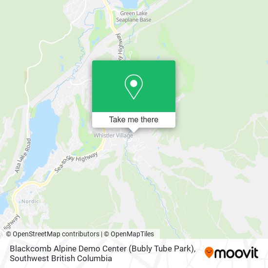 Blackcomb Alpine Demo Center (Bubly Tube Park) plan