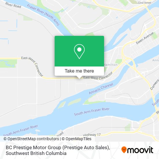 BC Prestige Motor Group (Prestige Auto Sales) map