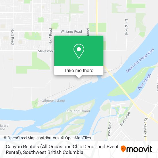 Canyon Rentals (All Occasions Chic Decor and Event Rental) map