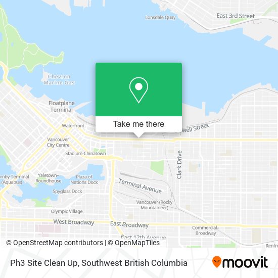 Ph3 Site Clean Up map