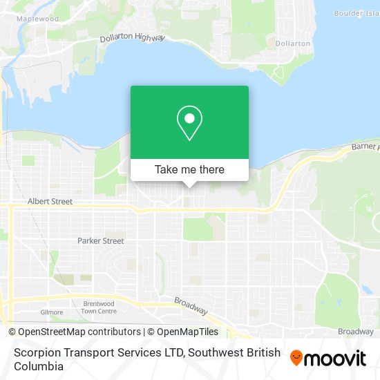 Scorpion Transport Services LTD map