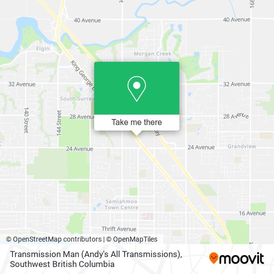 Transmission Man (Andy's All Transmissions) map