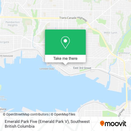 Emerald Park Five (Emerald Park V) map