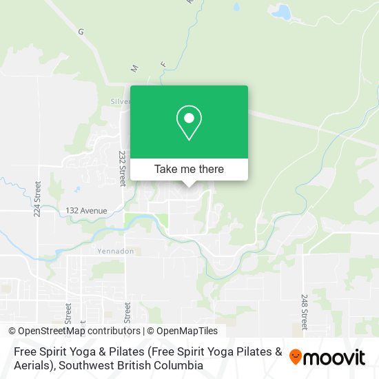 Free Spirit Yoga & Pilates map