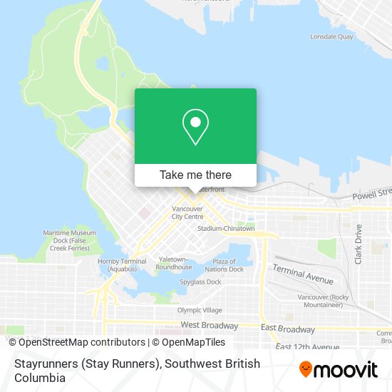 Stayrunners (Stay Runners) map