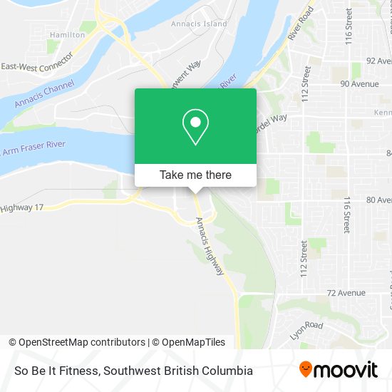 So Be It Fitness map