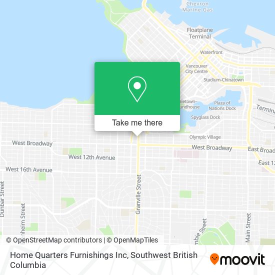 Home Quarters Furnishings Inc map