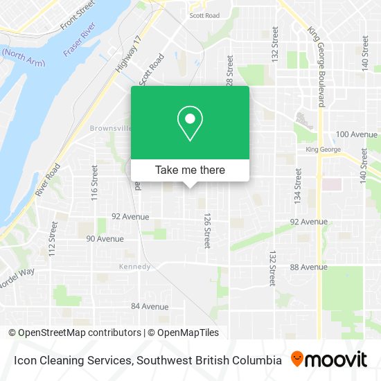 Icon Cleaning Services map