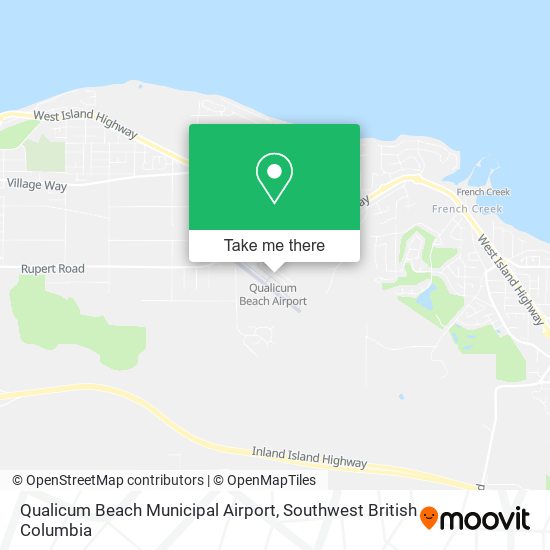 Qualicum Beach Municipal Airport map