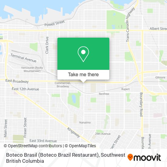 Boteco Brasil (Boteco Brazil Restaurant) plan