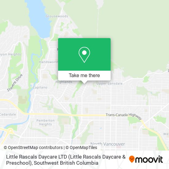 Little Rascals Daycare LTD map