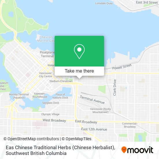 Eas Chinese Traditional Herbs (Chinese Herbalist) map