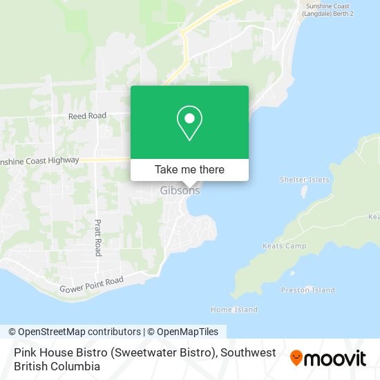 Pink House Bistro (Sweetwater Bistro) plan