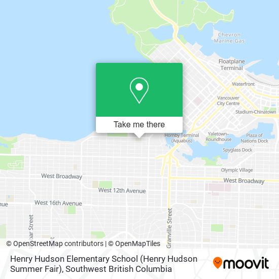 Henry Hudson Elementary School (Henry Hudson Summer Fair) plan