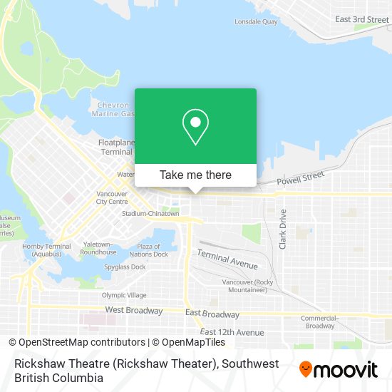 Rickshaw Theatre (Rickshaw Theater) plan