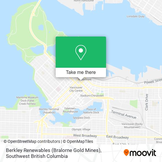 Berkley Renewables (Bralorne Gold Mines) map