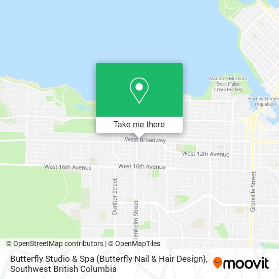 Butterfly Studio & Spa (Butterfly Nail & Hair Design) map
