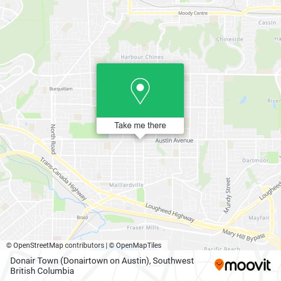 Donair Town (Donairtown on Austin) map