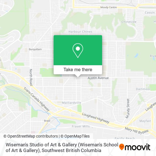 Wiseman's Studio of Art & Gallery map