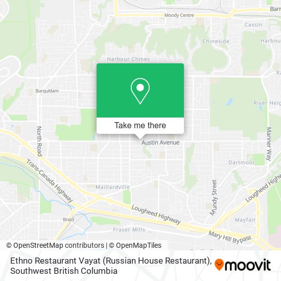 Ethno Restaurant Vayat (Russian House Restaurant) map