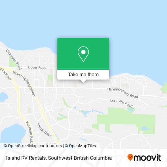 Island RV Rentals map