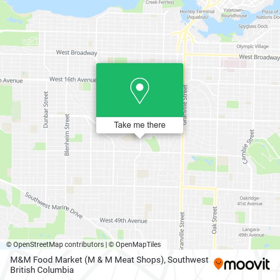 M&M Food Market (M & M Meat Shops) map