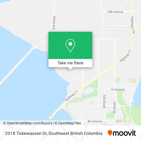 2018 Tsawwassen Dr map