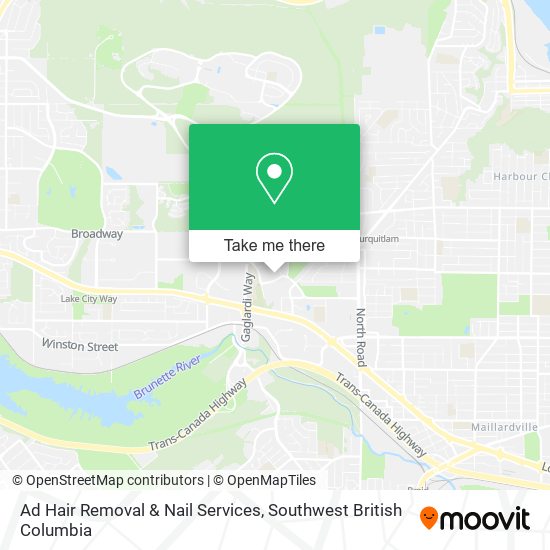 Ad Hair Removal & Nail Services map