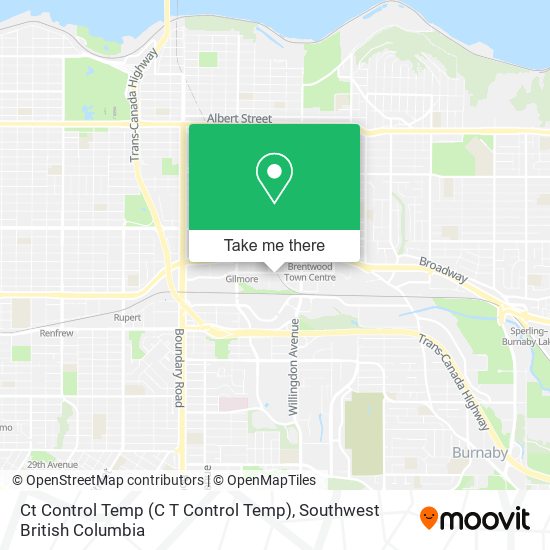 Ct Control Temp (C T Control Temp) map