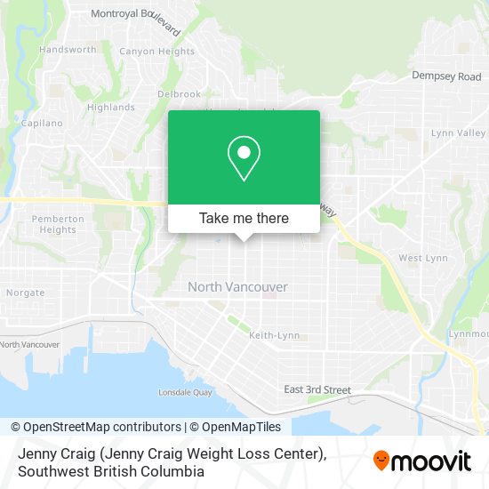 Jenny Craig (Jenny Craig Weight Loss Center) map