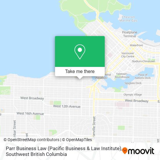 Parr Business Law (Pacific Business & Law Institute) map