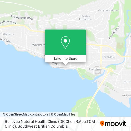 Bellevue Natural Health Clinic (DR.Chen R.Acu,TCM Clinic) map