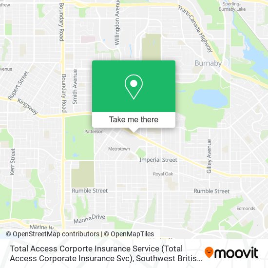 Total Access Corporte Insurance Service (Total Access Corporate Insurance Svc) plan