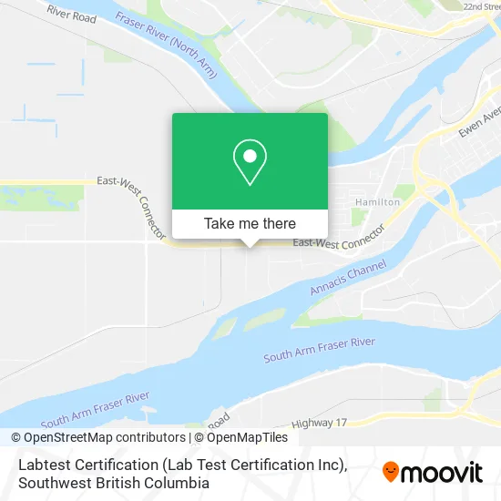 Labtest Certification (Lab Test Certification Inc) map