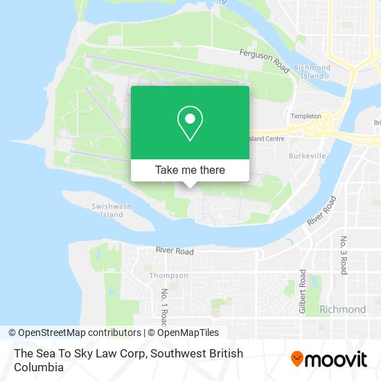 The Sea To Sky Law Corp map
