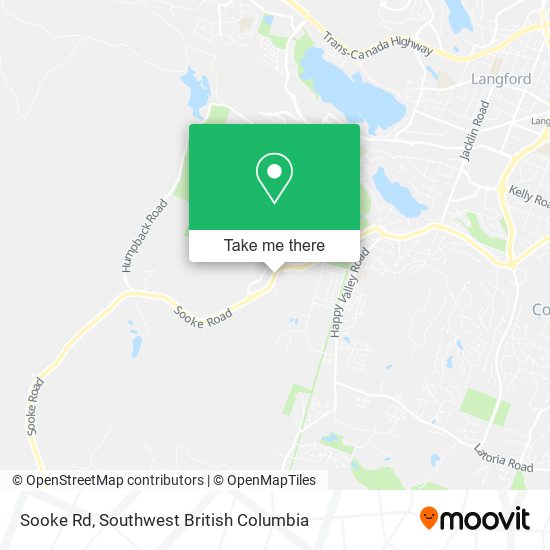 Sooke Rd map