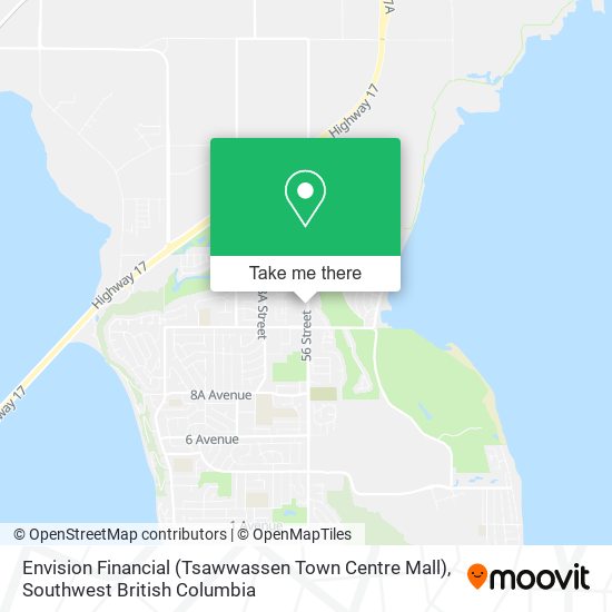 Envision Financial (Tsawwassen Town Centre Mall) plan