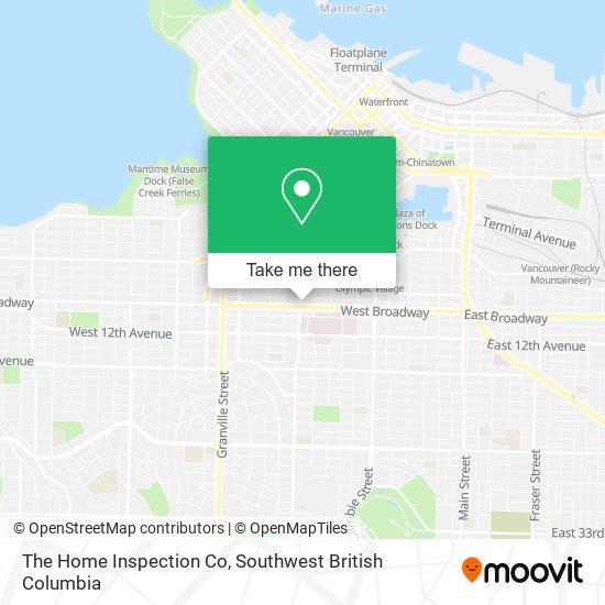 The Home Inspection Co map